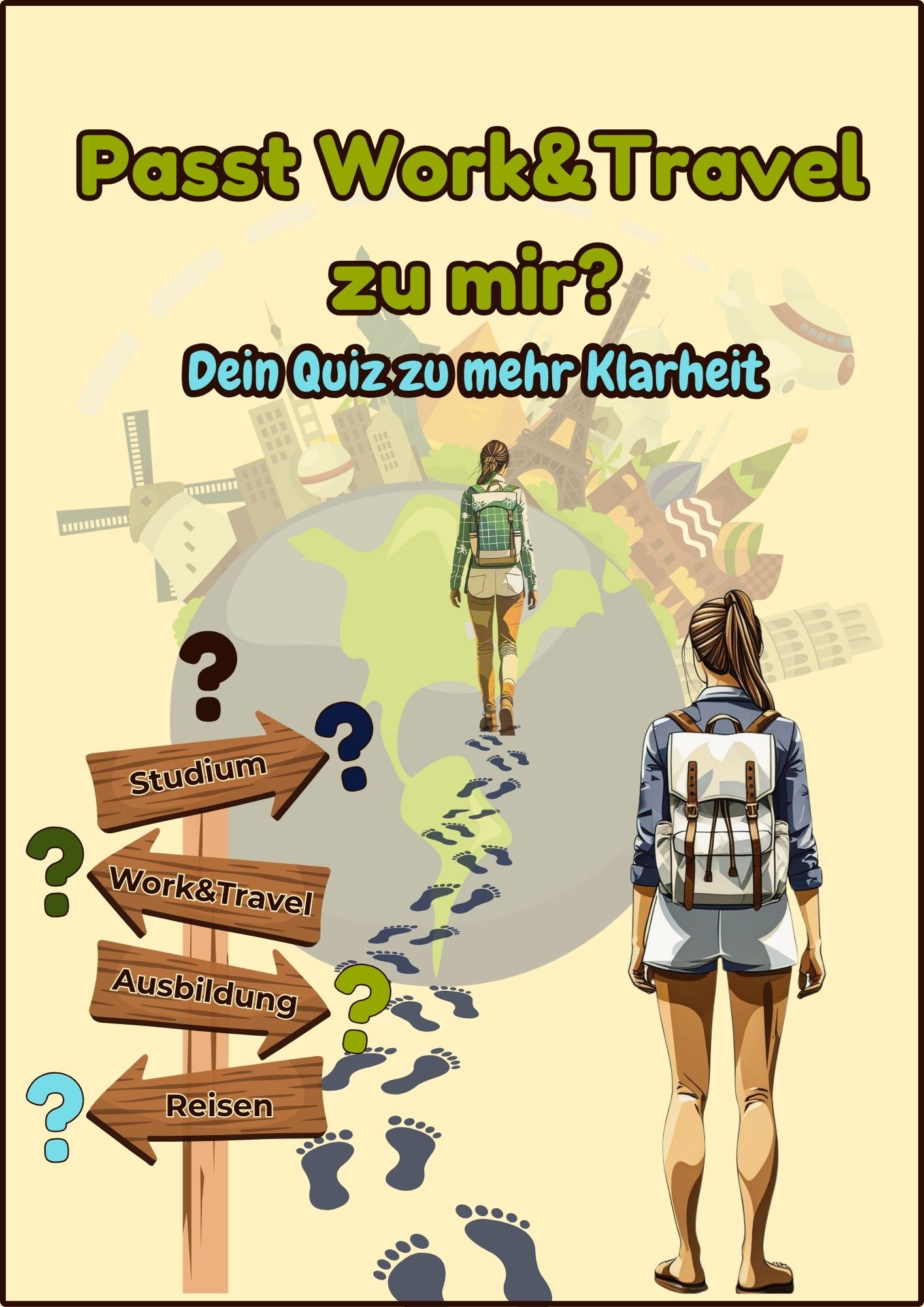 Cover Work&Travel Klarheitsquiz
