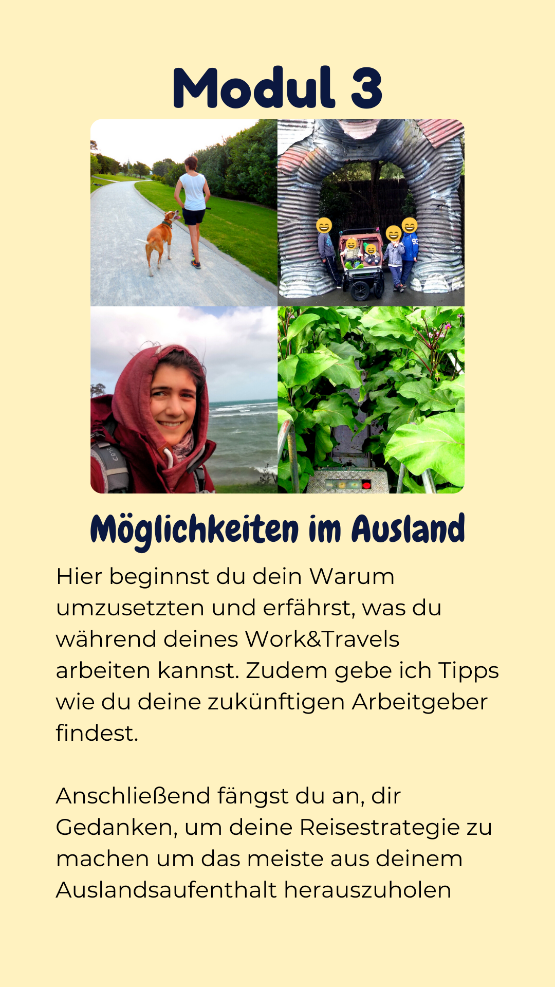 Modul 3: Möglichkeiten im Ausland