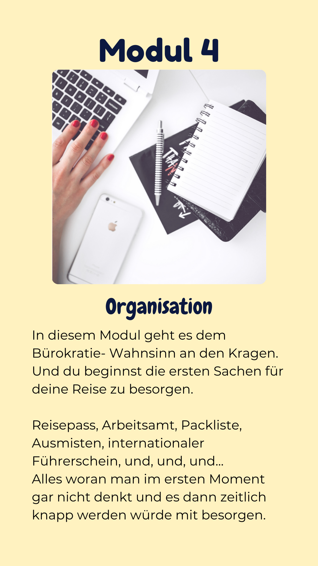 Modul 4: Organisation